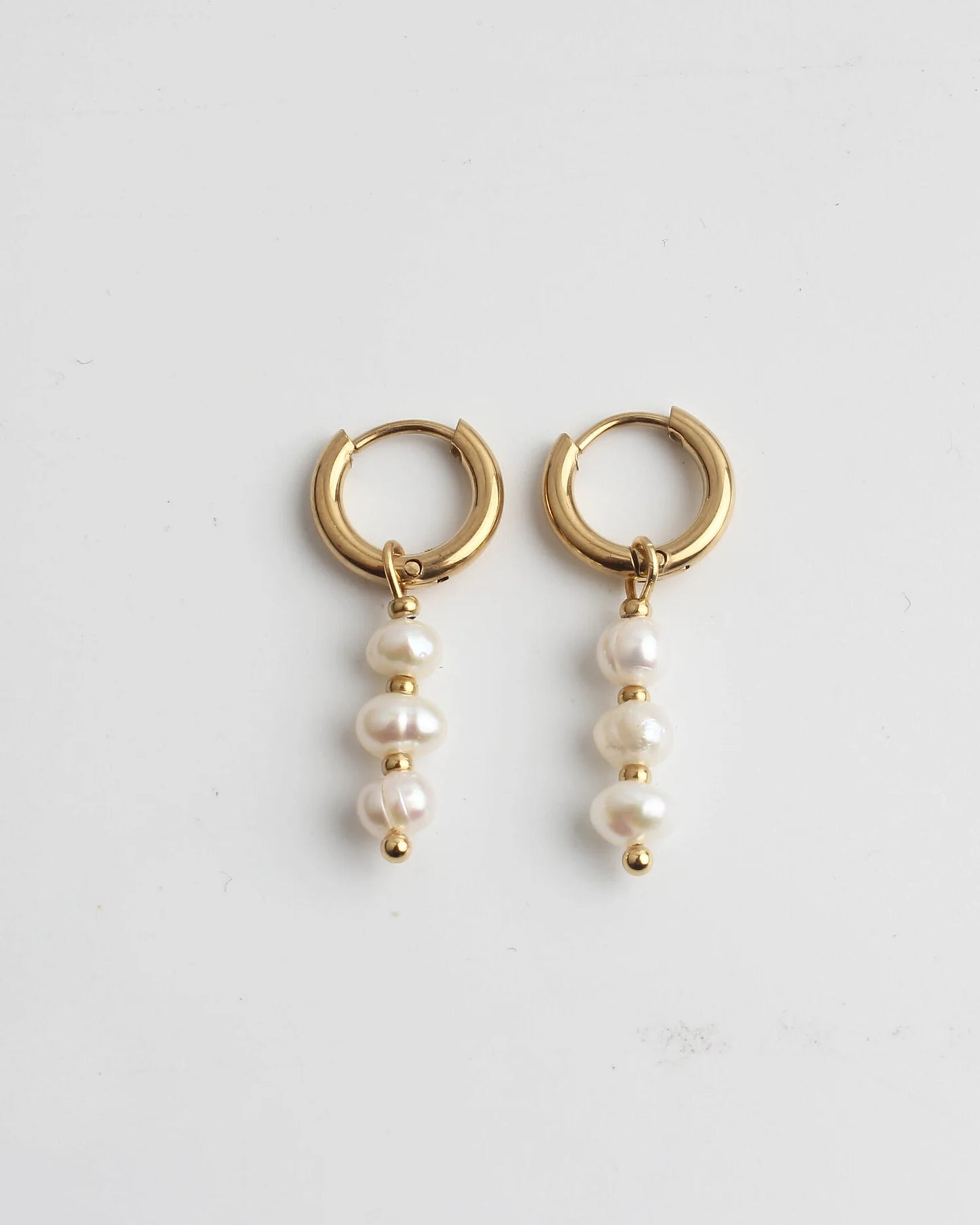 Stone Leaf - Oorbellen - Stainless Steel